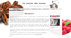 Desktop Screenshot of lacucinachevorrei.com